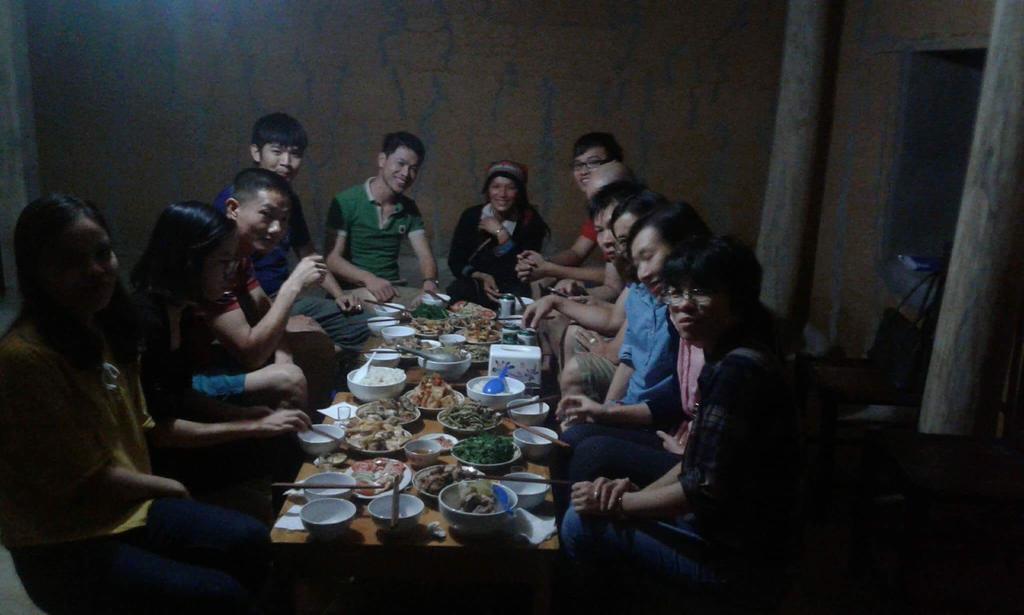 Hong Thu Homestay & Bungalow Quan Ba Bagian luar foto