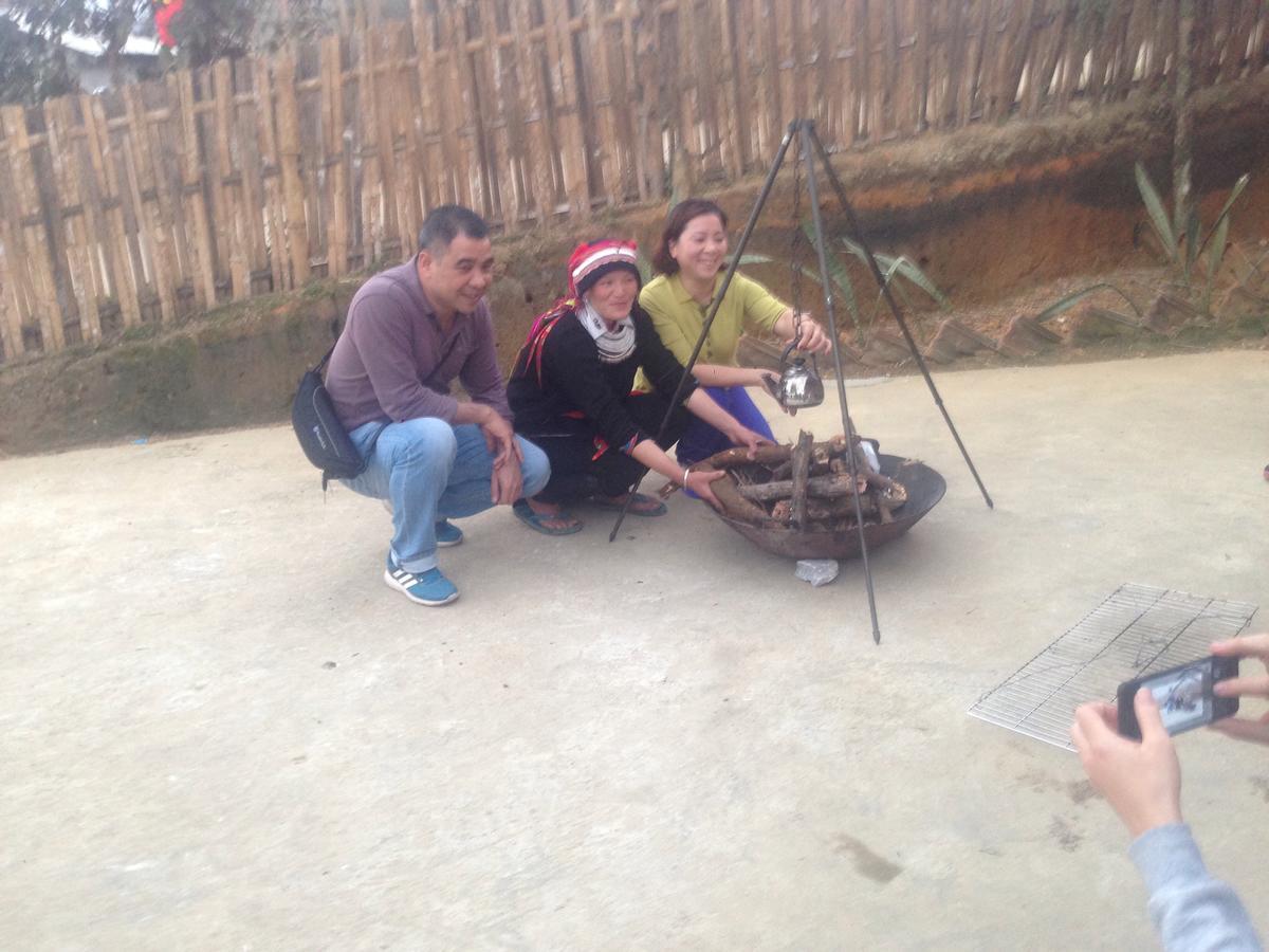 Hong Thu Homestay & Bungalow Quan Ba Bagian luar foto
