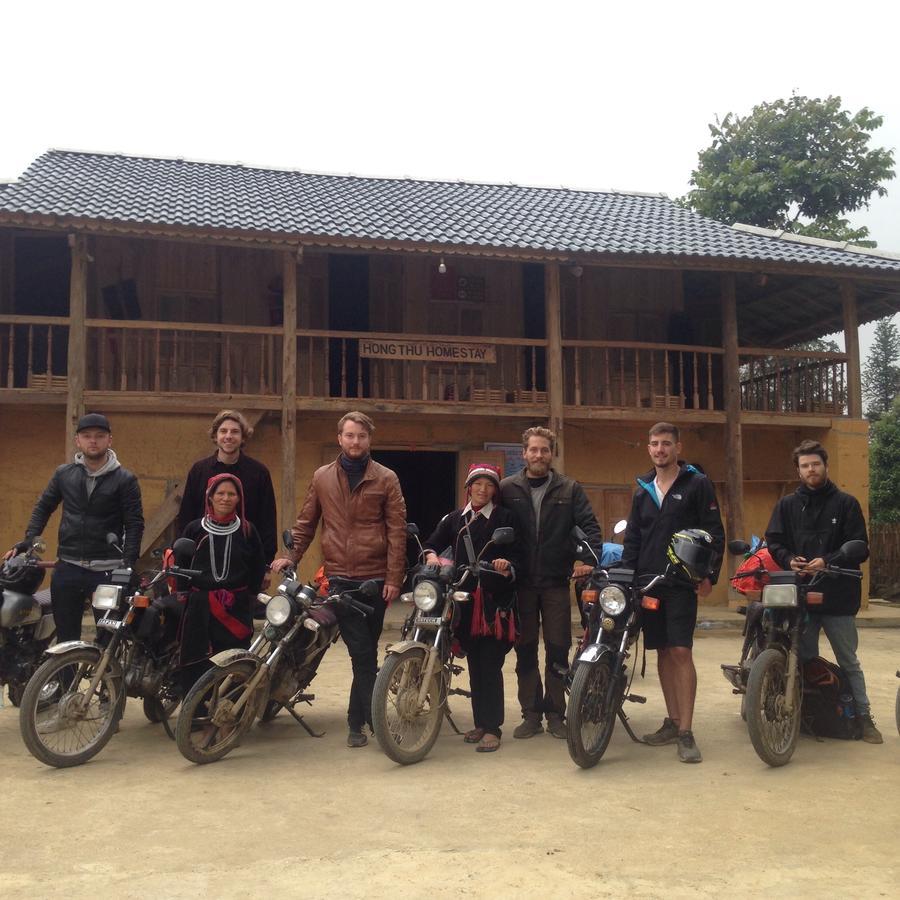 Hong Thu Homestay & Bungalow Quan Ba Bagian luar foto