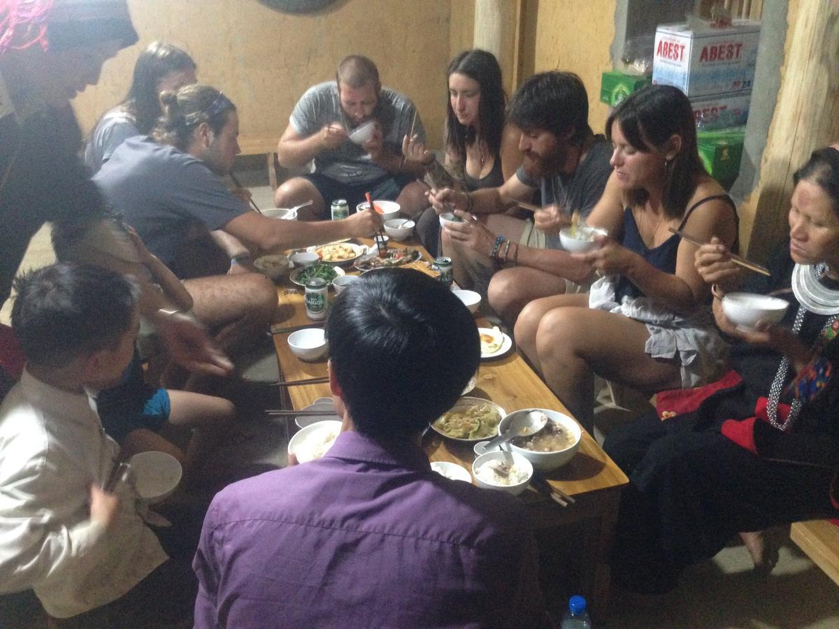 Hong Thu Homestay & Bungalow Quan Ba Bagian luar foto